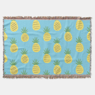 Couverture Ananas délice : Tropical Fruit Print