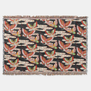 Couverture ANCIENS BULLETINS JAPONAIS Rouge Noir Blanc
