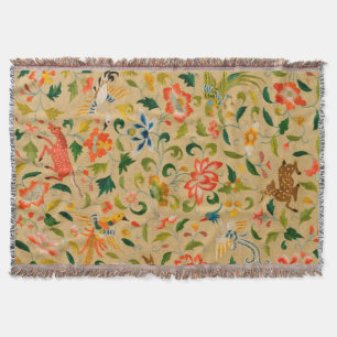 Couverture Animal Antique Cheval Oiseau Deer Rabbit