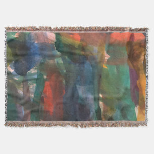 Couverture Aquarelle Abstraite éclate Art Motif peint