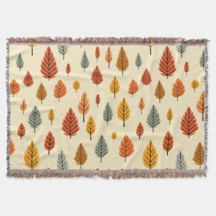 Couverture Aquarelle chute laisse un Motif transparent