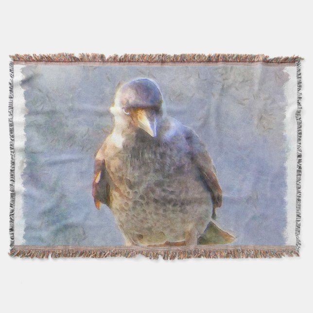 Couverture Aquarelle Jackdaw (Devant)