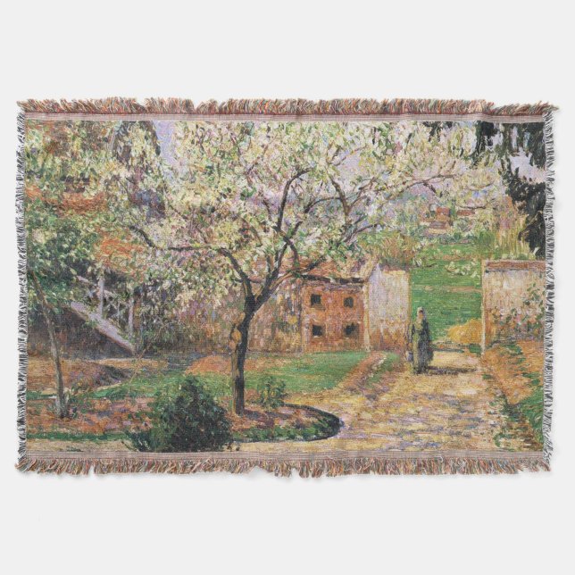 Couverture Arbre à prune, Eragny Camille Pissarro (Devant)