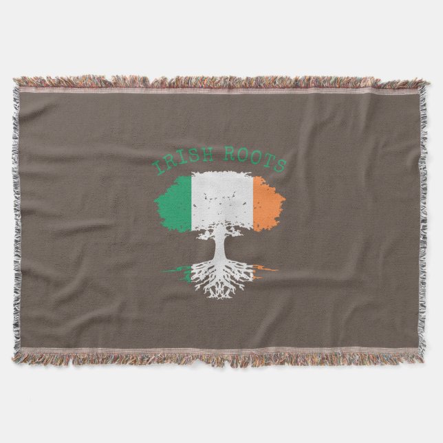 Couverture Arbre de la famille des racines irlandaises (Devant)