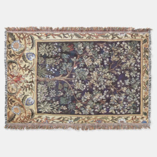 Couverture Arbre de William Morris d'art vintage floral de la