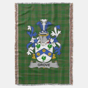 Couverture Armoiries de Irish Grove Family Crest Irlande