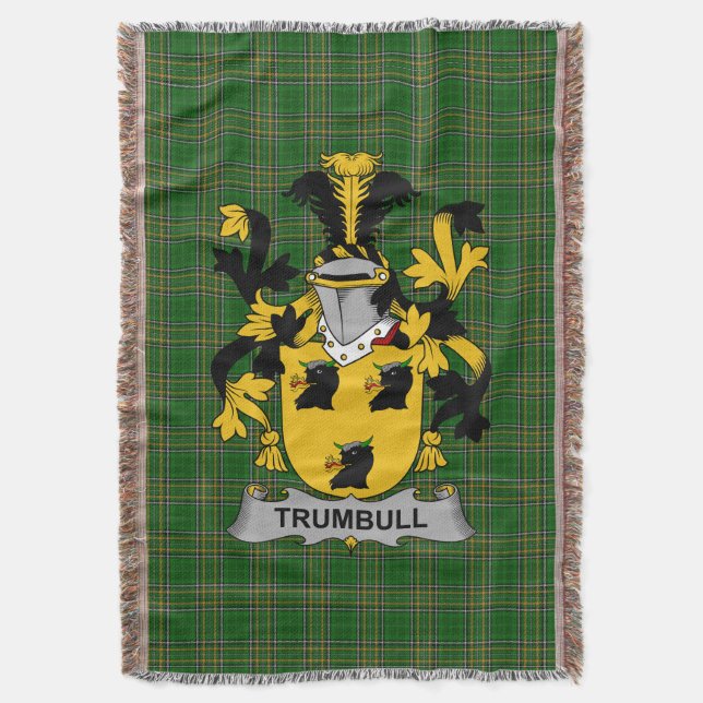 Couverture Armoiries de la famille Trumbull ou Turnbull (devant Vertical)