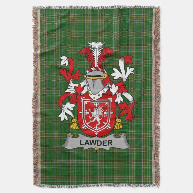 Couverture Armoiries de l'avocat irlandais ou de Lauder Coat  (devant Vertical)