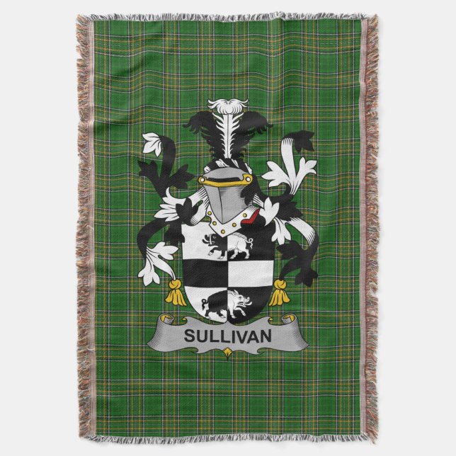 Couverture Armoiries d'Irlandais Sullivan ou O_Sullivan (Bear (devant Vertical)