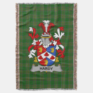 Couverture Armoiries d'Irlande Hardy Family Crest Irlande