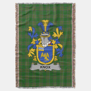 Couverture Armoiries d'Irlande Knox Family Crest Irlande