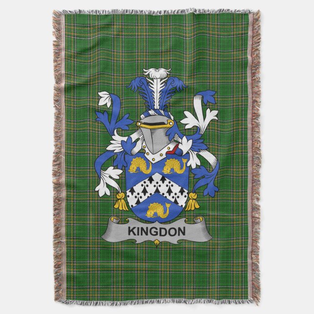 Couverture Armoiries du Royaume d'Irlande Famille Crest Irlan (devant Vertical)