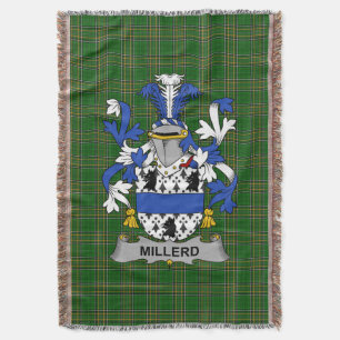 Couverture Armoiries fraises irlandaises Family Crest Irlande