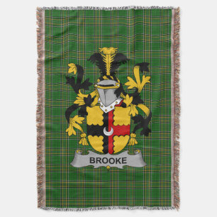 Couverture Armoiries irlandaises Brooke Family Crest Irlande