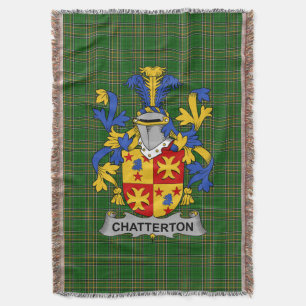 Couverture Armoiries irlandaises Chatterton Family Crest Irel