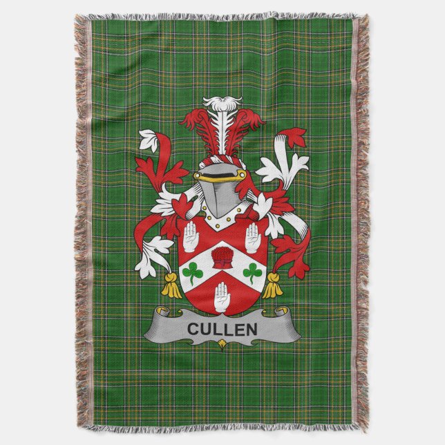 Couverture Armoiries irlandaises Cullen ou O_Cullen Armoiries (devant Vertical)
