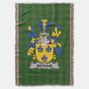 Couverture Armoiries irlandaises de Betham Family Crest Irlan