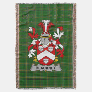 Couverture Armoiries irlandaises de Blackney Family Crest Irl
