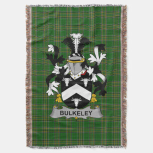 Couverture Armoiries irlandaises de Bulkeley Family Crest Irl