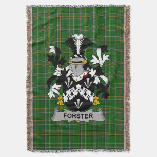 Couverture Armoiries irlandaises de Forster Family Crest Irla