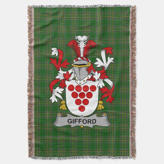 Couverture Armoiries irlandaises de Gifford Family Crest Irla (devant Vertical)