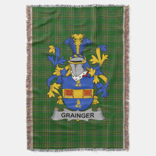 Couverture Armoiries irlandaises de Grainger Family Crest Irl