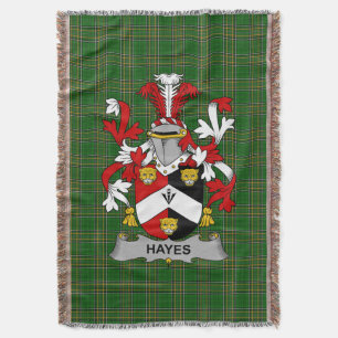 Couverture Armoiries irlandaises de Hayes Family Crest Irland