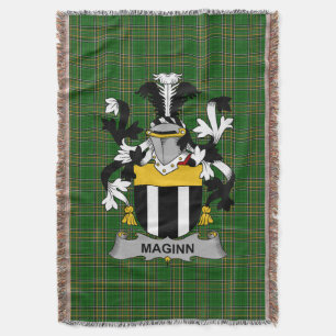 Couverture Armoiries irlandaises de Maginn ou de Ginn Family 