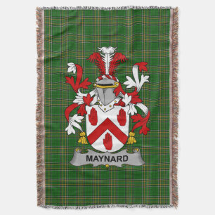 Couverture Armoiries irlandaises de Maynard Family Crest Irla