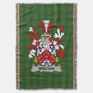Couverture Armoiries irlandaises de Minchin Family Crest Irla