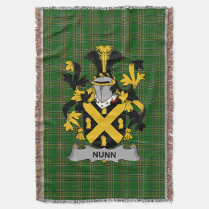 Couverture Armoiries irlandaises de Nunn Family Crest Irlande