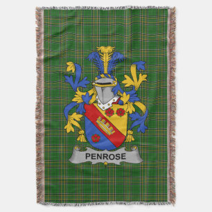 Couverture Armoiries irlandaises de Penrose Family Crest Irla