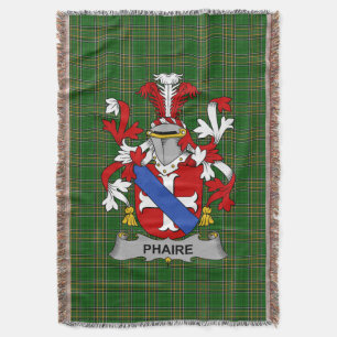 Couverture Armoiries irlandaises de Phaire Family Crest Irlan