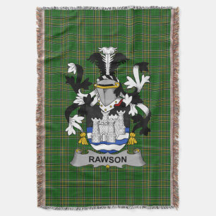Couverture Armoiries irlandaises de Rawson Family Crest Irlan