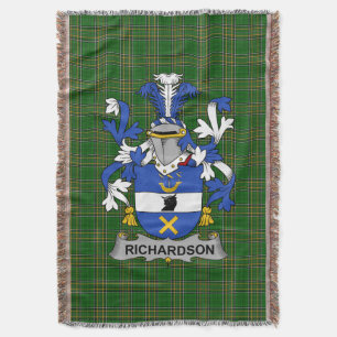 Couverture Armoiries irlandaises de Richardson Family Crest I