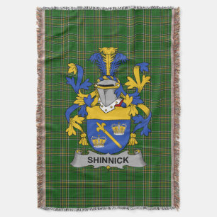 Couverture Armoiries irlandaises de Shinnick Family Crest Irl