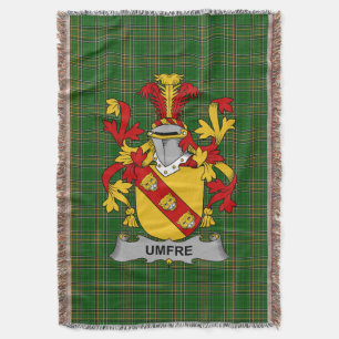 Couverture Armoiries irlandaises de Umfre Family Crest Irland