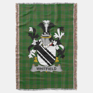 Couverture Armoiries irlandaises de Whitfield Family Crest Ir