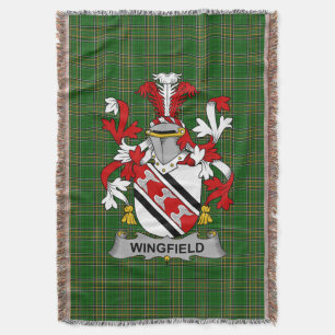 Couverture Armoiries irlandaises de Wingfield Family Crest Ir
