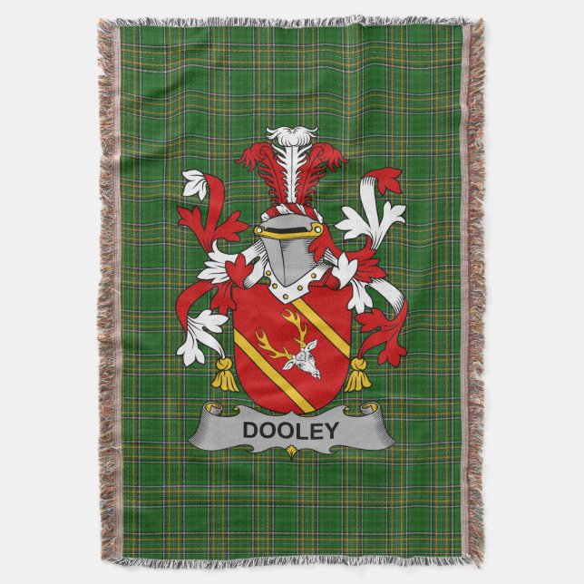 Couverture Armoiries irlandaises Dooley ou O_Dooley Armoiries (devant Vertical)
