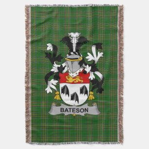Couverture Armoiries irlandaises en bateson Family Crest Irla