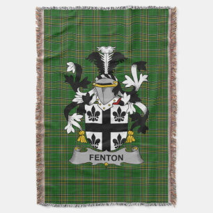 Couverture Armoiries irlandaises Fenton Family Crest Irlande