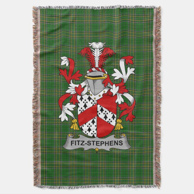 Couverture Armoiries irlandaises Fitz-Stephens Armoiries fami (devant Vertical)