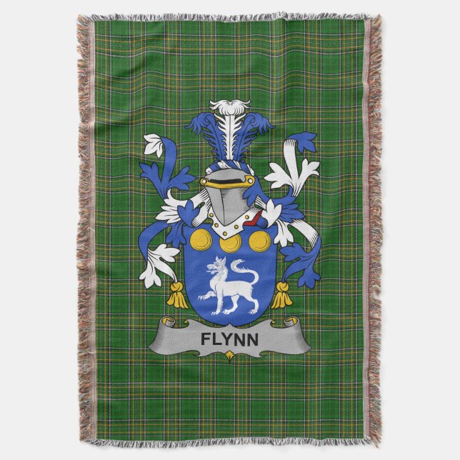 Couverture Armoiries irlandaises Flynn ou O_Flynn Armoiries d (devant Vertical)