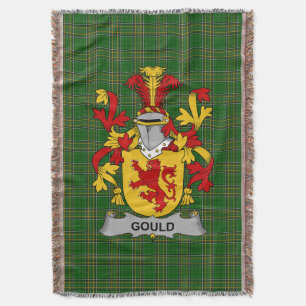 Couverture Armoiries irlandaises Gould Family Crest Irlande