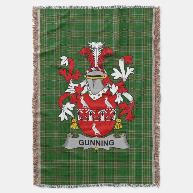 Couverture Armoiries irlandaises Gunning ou O_Gunning Coat d' (devant Vertical)