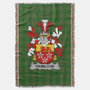 Couverture Armoiries irlandaises Hamilton Family Crest Irland