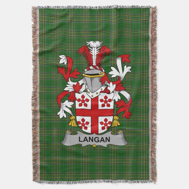 Couverture Armoiries irlandaises Langan ou O_Longan Armoiries (devant Vertical)