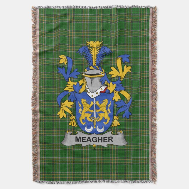 Couverture Armoiries irlandaises Meagher ou O_Maher Armoiries (devant Vertical)