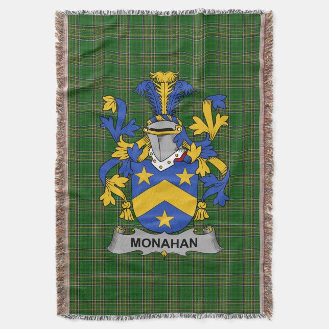 Couverture Armoiries irlandaises Monahan ou O_Monaghan Famill (devant Vertical)